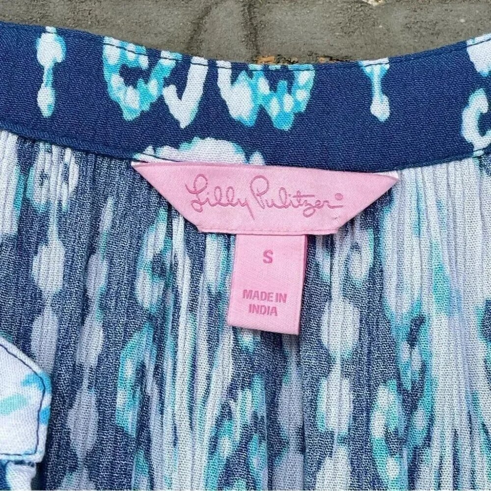 Lilly Pulitzer Elsa Romper small - Picture 2 of 11